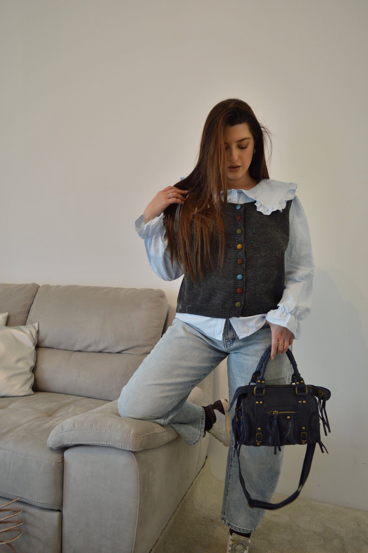 COORDINATO CAMICIA e GILET