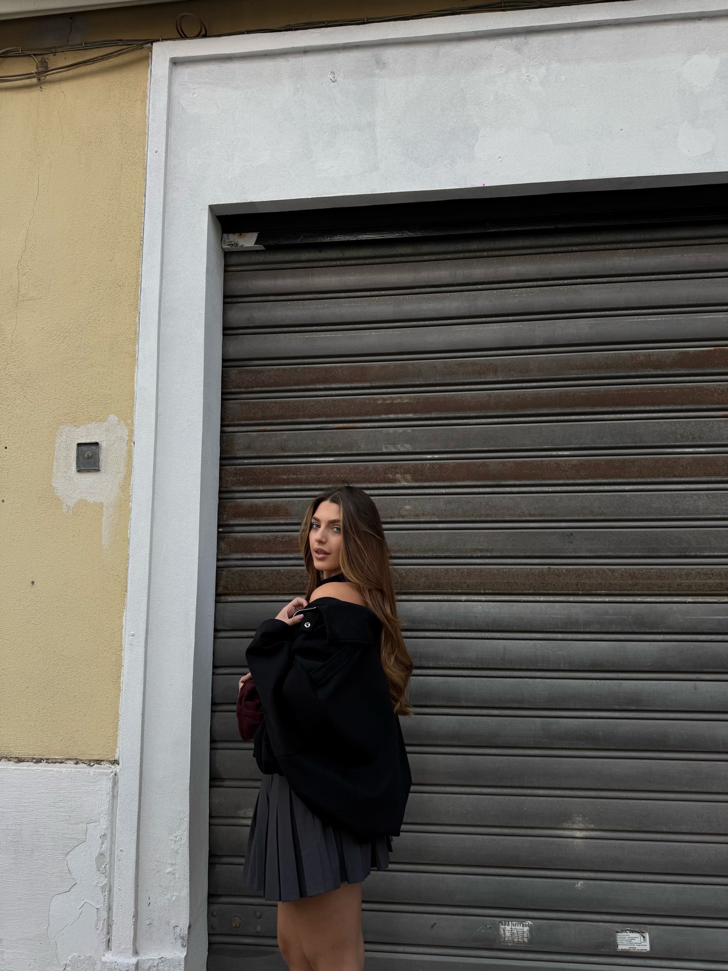 Giacca BOMBER in suede