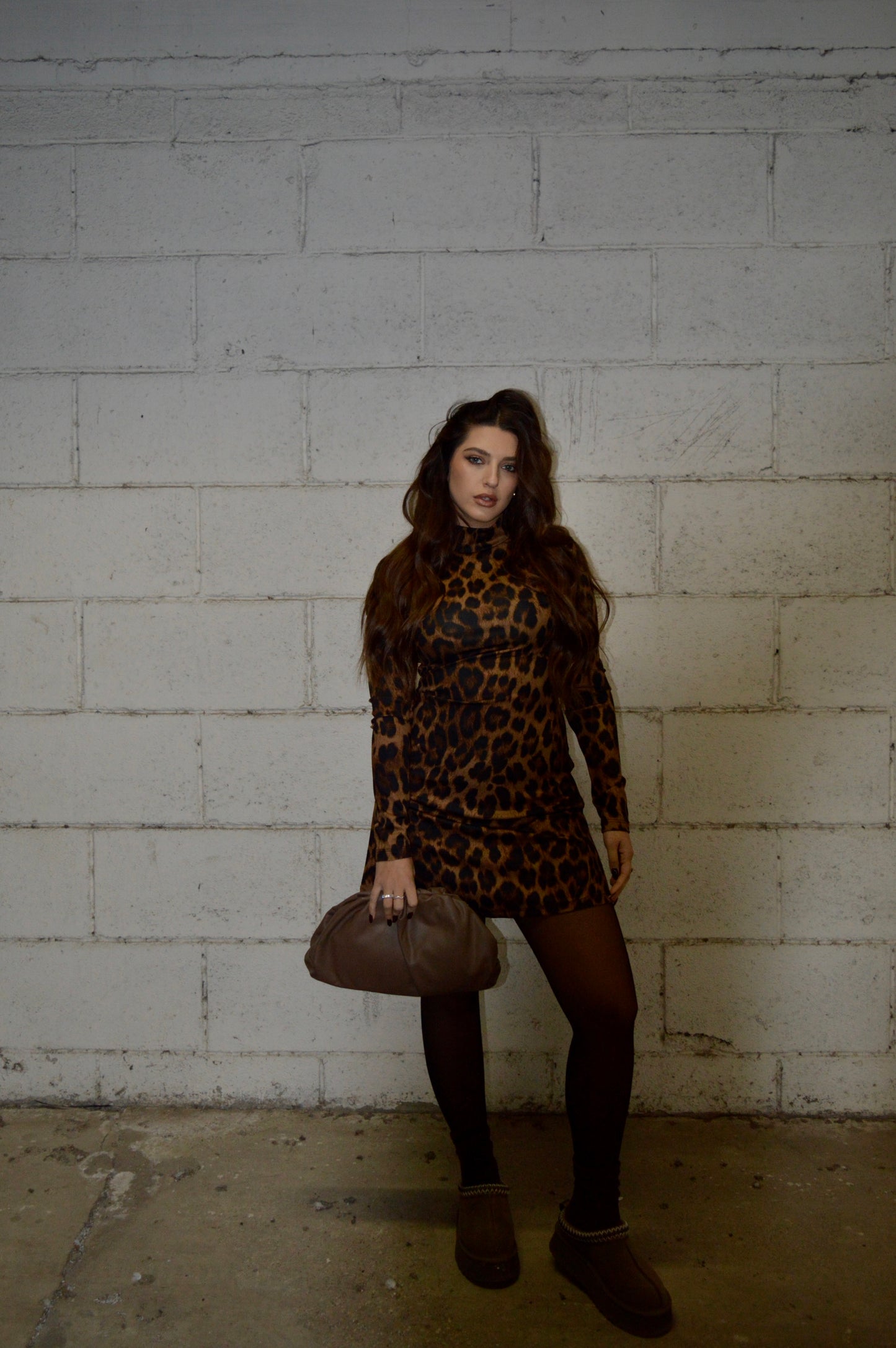 LUMINA LEOPARD DRESS