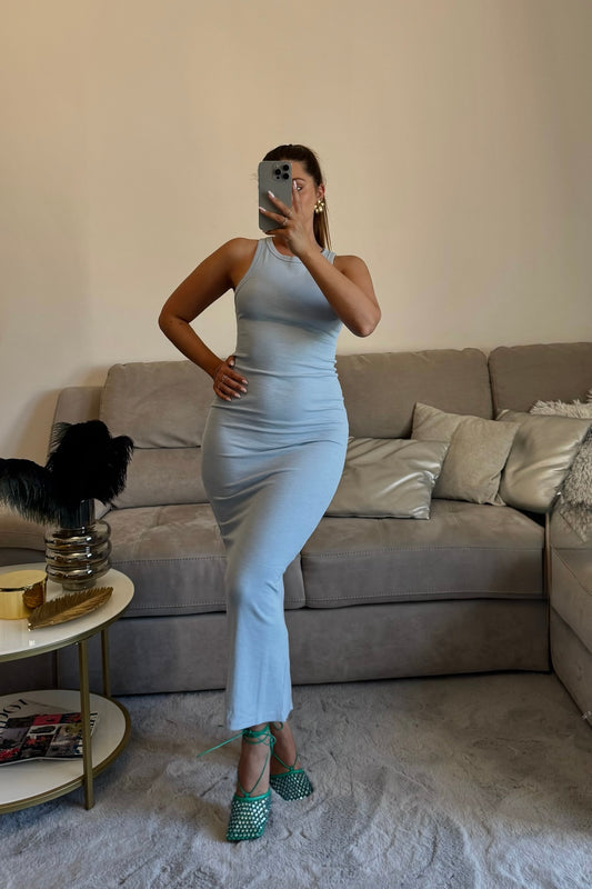 SKY LONG DRESS lumina